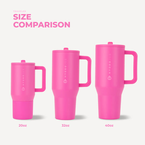 Traveler 40oz | All-Day Insulated Tumbler with Handle – Razzle