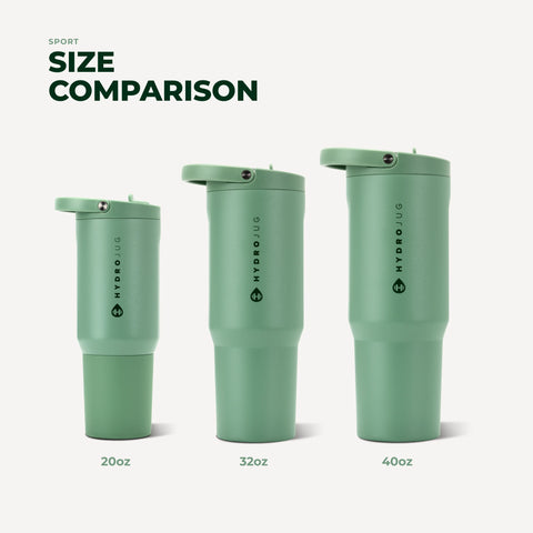 Sport 40oz | Large Leakproof Insulated Water Bottle – Sage