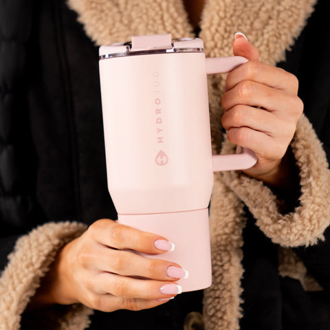 Coffee Traveler 20oz | Ceramic-Lined Insulated Travel Mug – Dusty Rose