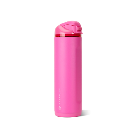 Ease2o 24oz | 2-in-1 Water Bottle with Soft Straw & Chug Spout – Razzle