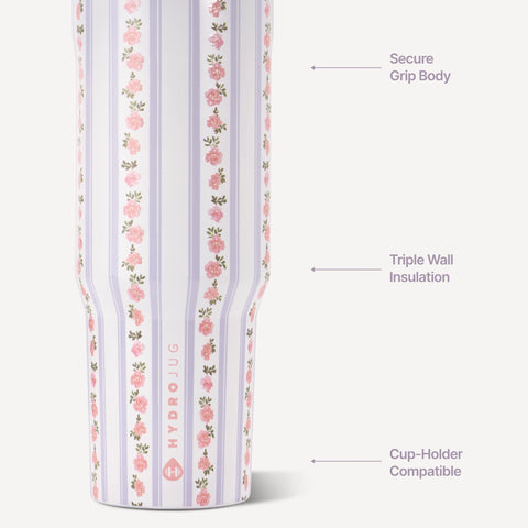 Sport 40oz | Large Leakproof Insulated Water Bottle – Primrose