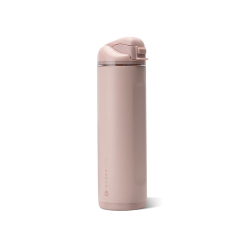 Ease2o 24oz | 2-in-1 Water Bottle with Soft Straw & Chug Spout – Dusty Rose