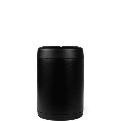 Can Cooler 12oz | 2-in-1 Insulated Standard Can Cooler, Screw-Top Lock – Black