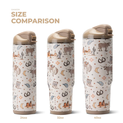 Ease2o 32oz | Compact Water Bottle with Straw & Chug Spout – Mesa